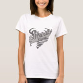 Storm Chaser Tornado Twister Logo T-shirt (Voorkant)