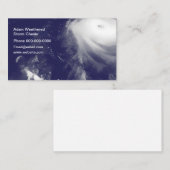 Storm Chaserorkaanthema Visitekaartje (Voorkant / Achterkant)