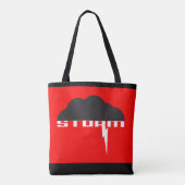 Storm Cloud Collection par Billy C. Sac fourre-tou (Dos)