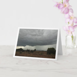 Storm Clouds boven Valencia-kaart Kaart