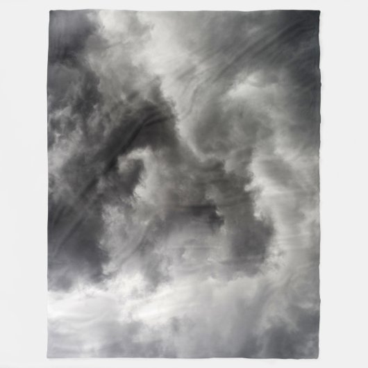 STORM CLOUDS FLEECE DEKEN (Voorkant)