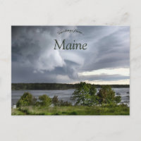 Storm Clouds in Maine Verenigde Staten
