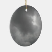 Storm Clouds Pendant Keramisch Ornament (Rechts)