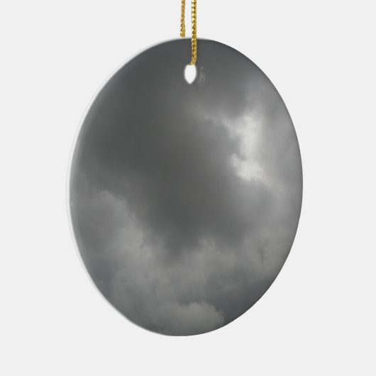 Storm Clouds Pendant Keramisch Ornament (Rechts)