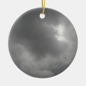 Storm Clouds Pendant Keramisch Ornament (Voorkant)