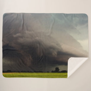 STORM CLOUDS SHERPA DEKEN