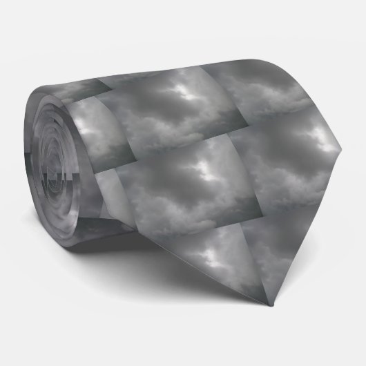 Storm Clouds Stropdas (Opgerold)