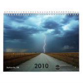 Storm die de Kalender van 2010 nadert (Hoes)
