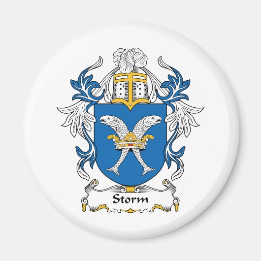Storm Family Crest Magneet (Voorkant)