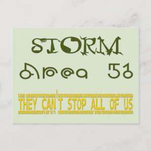 Storm Gebied 51 Briefkaart