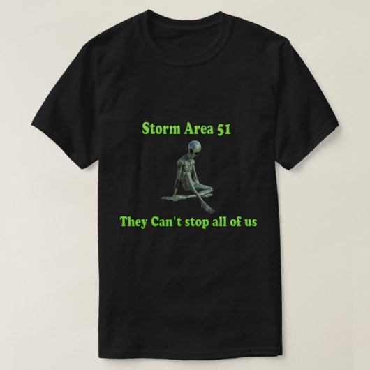 Storm gebied 51 t-shirt (Design voorkant)