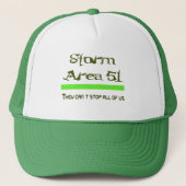Storm Gebied 51 Trucker Pet (Voorkant)