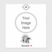 Storm Grey Stegosaurus Spiked Dinosaur Sticker (Vel)