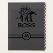 Storm Grey Stegosaurus Spirit Dinosaur (Dos)