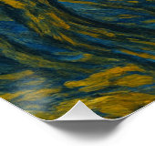 Storm in het Gouden Woud Perfect Poster (Hoek)