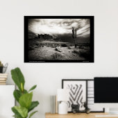 Storm in het onderdrukkingsgebergte poster (Thuiskantoor)