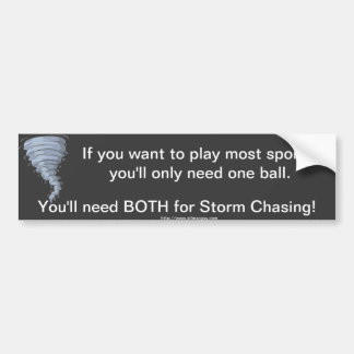 storm-kachelballen voor weersomstandigheden bumpersticker