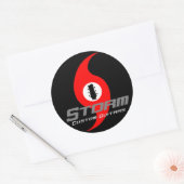 STORM Logo Ronde Sticker (Envelop)