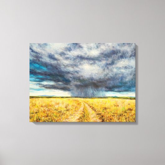 Storm Mara 2012 Canvas Afdruk (Voorkant)
