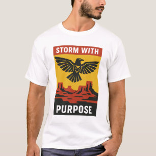 Storm Met Woestijnvalk T-Shirt