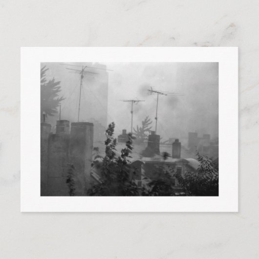 Storm op 12e, Philadelphia. Briefkaart (Voorkant)