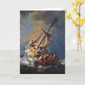 Storm op het Zee van Galilee Kaart (Gele Bloem)