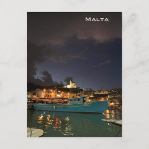 Storm op Malta Briefkaart