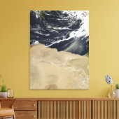 Storm over Egypte Canvas Afdruk (Insitu (Woonkamer))