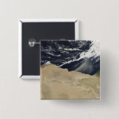 Storm over Egypte Vierkante Button 5,1 Cm (Voorkant /achterkant)