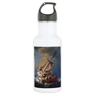 Storm over het Zee van Galilea Waterfles