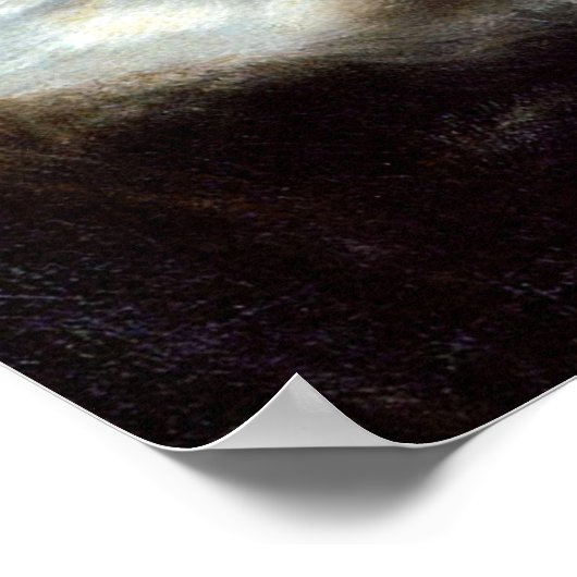 Storm over het Zee van het Poster van Galilea (Hoek)