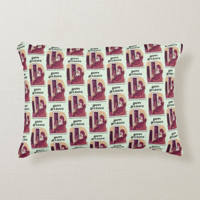 Storm Pastel Green Accent Coussin (Devant)