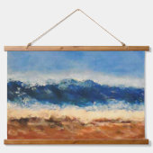 Storm piek hangend wandkleed (Voorkant)