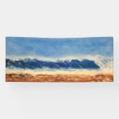 Storm piek spandoek (Horizontaal)