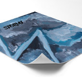 STORM POSTER VAN ARTIS PAULA REILLY. (Hoek)