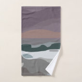 Storm Sky Cloud Sea Waves Salle de bain tendance (Serviette à main)