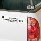 Storm Spotter - 5 mille Bumpersticker (Op Truck)