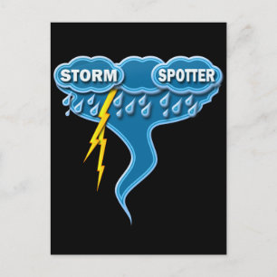 STORM SPOTTER BRIEFKAART