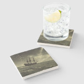 Storm Stenen Onderzetter (Zijkant)