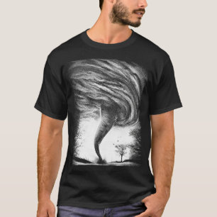Storm Tornado Twister en orkaanweerkool T-shirt
