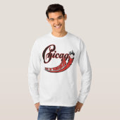 storm van chicago t-shirt (Voorkant volledig)