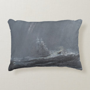 Storm van Gneisenau in het Noord-Zee 1940. 2006 Decoratief Kussen