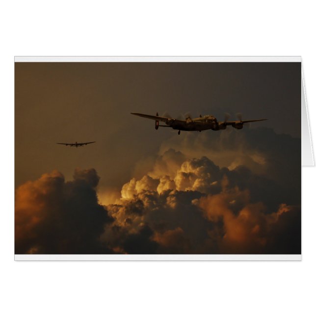 Storm van lancasterbommenwerper (Voorkant Horizontaal)