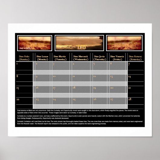 Storm van Mar Poster (Voorkant)