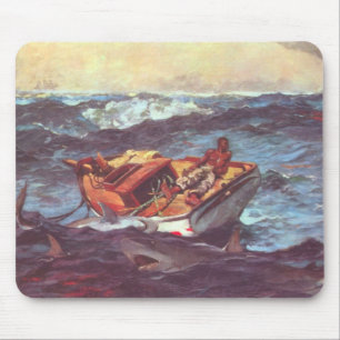 Storm van Winslow Homer Muismat