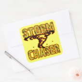 Storm Vierkante Sticker (Envelop)