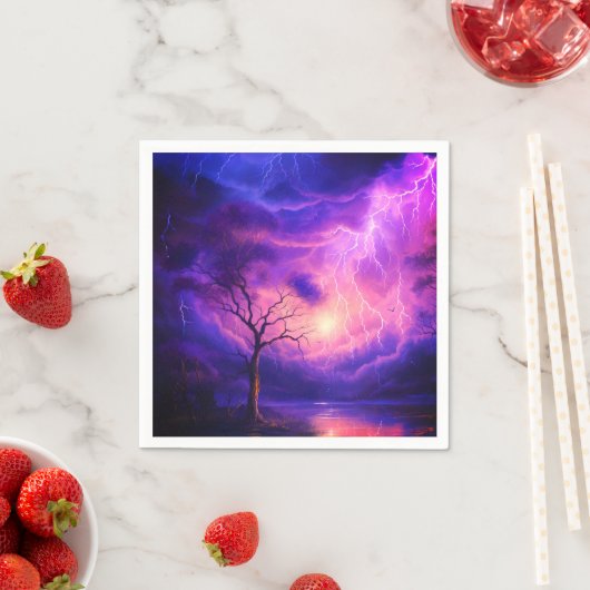 Storm voor aanscherping servet (Insitu)