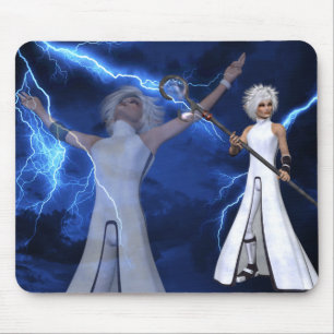 Storm voor bliksem - Fantasy/Anime Mousepad Muismat