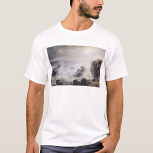 Storm voor de kust van Belle-Ile T-shirt