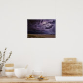 Storm voor poster-verlichting poster (Keuken)